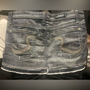 NWT Rock and Republic denim jean mini skirt Y2K vintage sz 27 Vetter